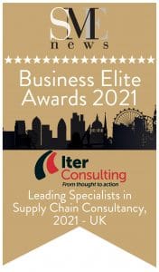 Iter wins Leading Specialists in Supply Chain Consultancy, 2021 award